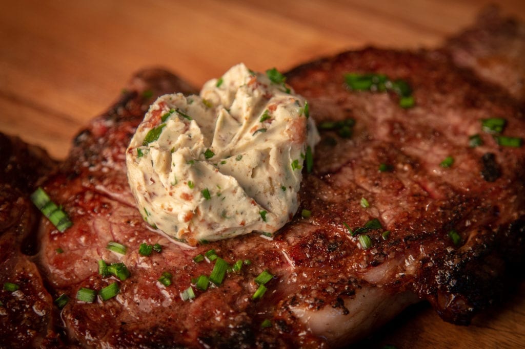 Herb Steak Butter with Bacon