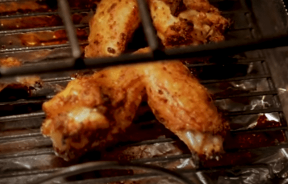Crispy baked chicken wings
