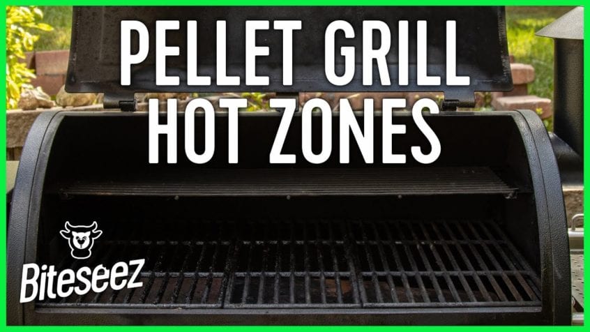 pellet grill hot zones