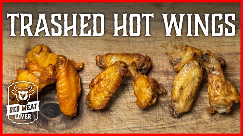 trashed hot wings