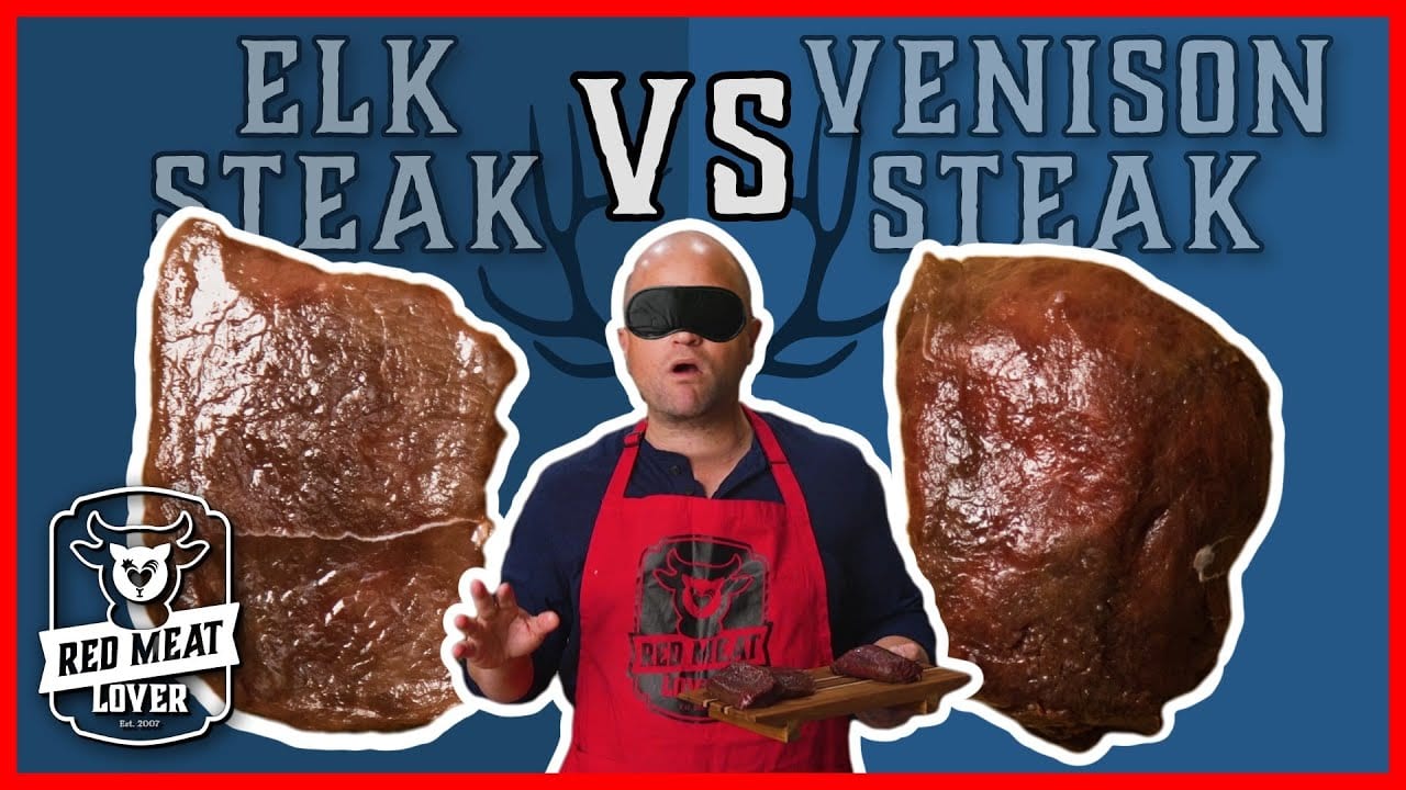 klippe Diskutere komprimeret Elk Steak VS Venison Steak Filet Mignon - BIG GAME Taste Test!